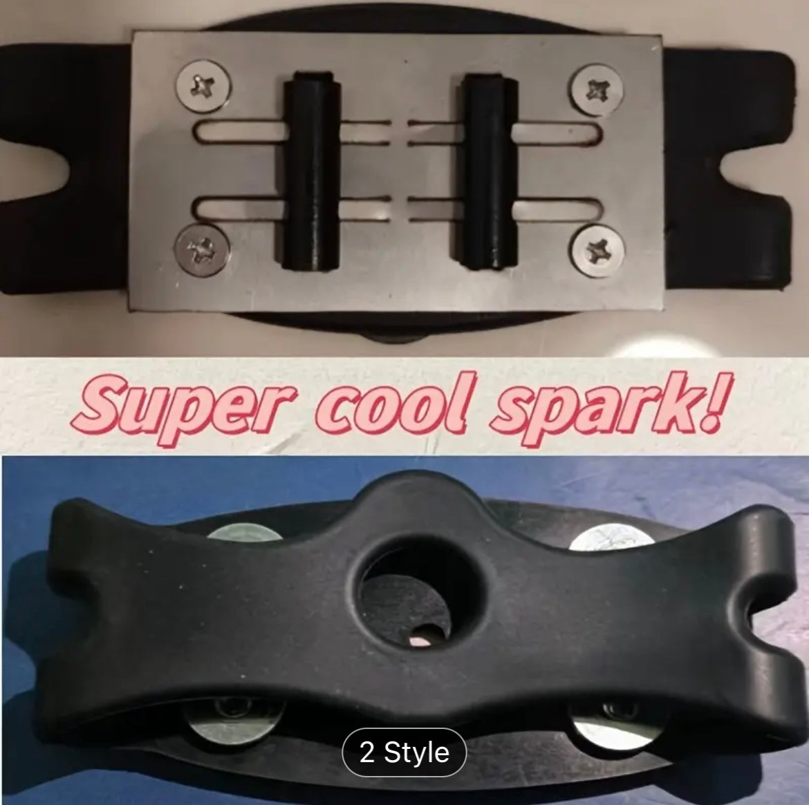 Motorcycle Show Off Prop: Cool Sole Spark Stones - Friction to Produce Sparks - Party Display Props - Rough Road Acceleration for Super Cool Sparks - Other Motorcycle Accessories